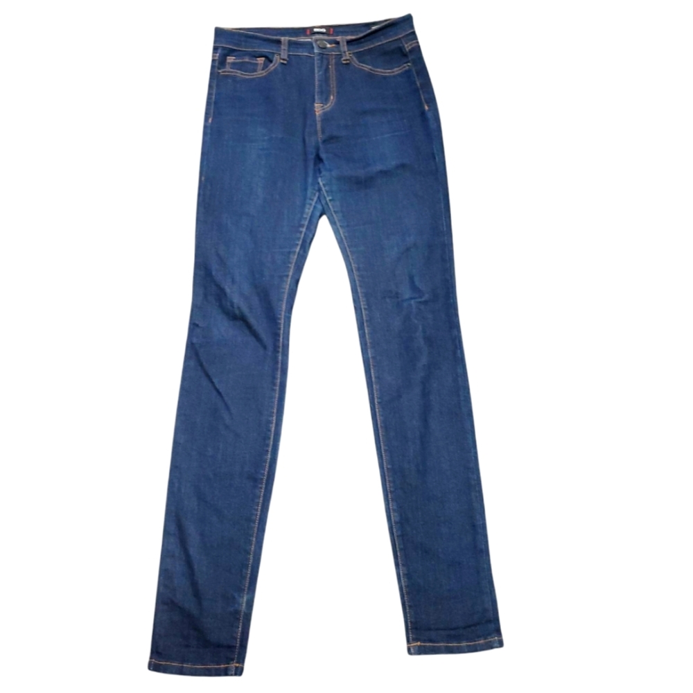 Women's BDG Urban Outfitters High Rise Cigarette Long Jeans Blue Size 29W 34L